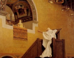 "St. John Chrysostom preaching before the Empress Eudoxia," Jean-Paul Laurens (1838-1921)