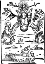 Resurrection of Christ (1555), from a book of sermons by Georg III, Fürst von Anhalt (1507-1553). Pitts Theology Library Digital Image Archive, Emory University.