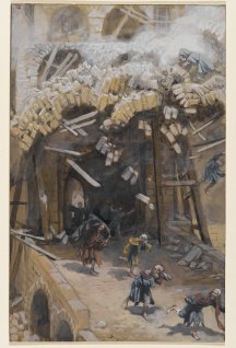 "The Tower of Siloam (Le tour de Siloë)" (1886-1896), by James Tissot (1836-1902). The Brooklyn Museum.