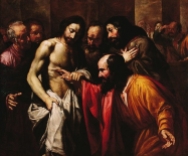 "Doubting Thomas" (ca. 1620) by Giovanni Serodine (1594-1630). National Museum in Warsaw.