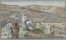 "He Sent them out Two by Two/Il les envoya deux à deux" (1886-1896), by James Tissot (1836-1902). Brooklyn Museum. Public Domain.