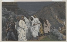 "The Protestations of St. Peter/Protestations de Saint Pierre" (1886-1894), by James Tissot (1836-1902). Brooklyn Museum. Public Domain.