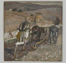 "The Man at the Plough" (1886-1894), by James Tissot (1836-1902). The Brooklyn Museum. Public Domain