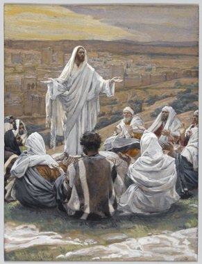 "The Lord's Prayer/Le Pater Noster" (1886-1894), by James Tissot (1836-1902). The Brooklyn Museum. Public Domain.